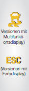 ESC-SYSTEM (für Versionen/Märkte, wo vorgesehen)
