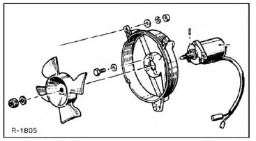 Lüftermotor aus- und einbauen