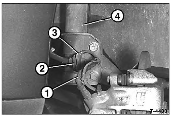 Bremsleitung/Bremsschlauch aus- und einbauen 