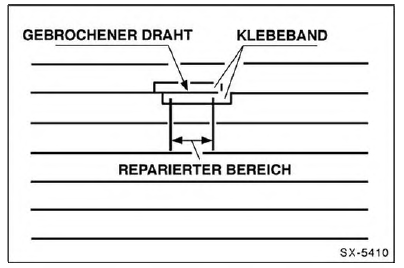 Heizbare Heckscheibe prüfen